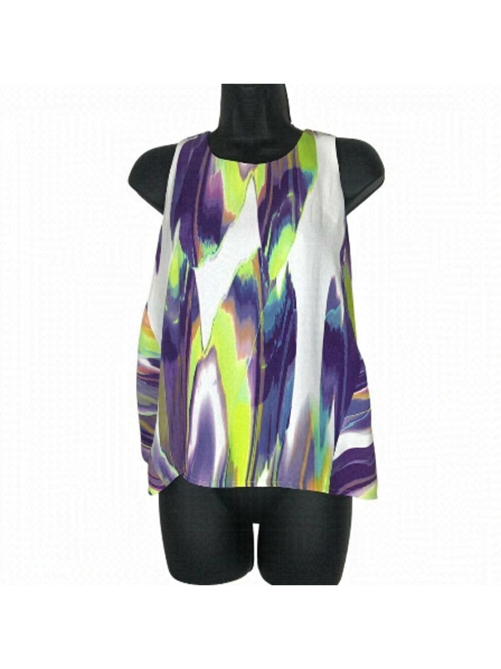 VERONIKA Maine Sleeveless Beautiful Blouse Size 8